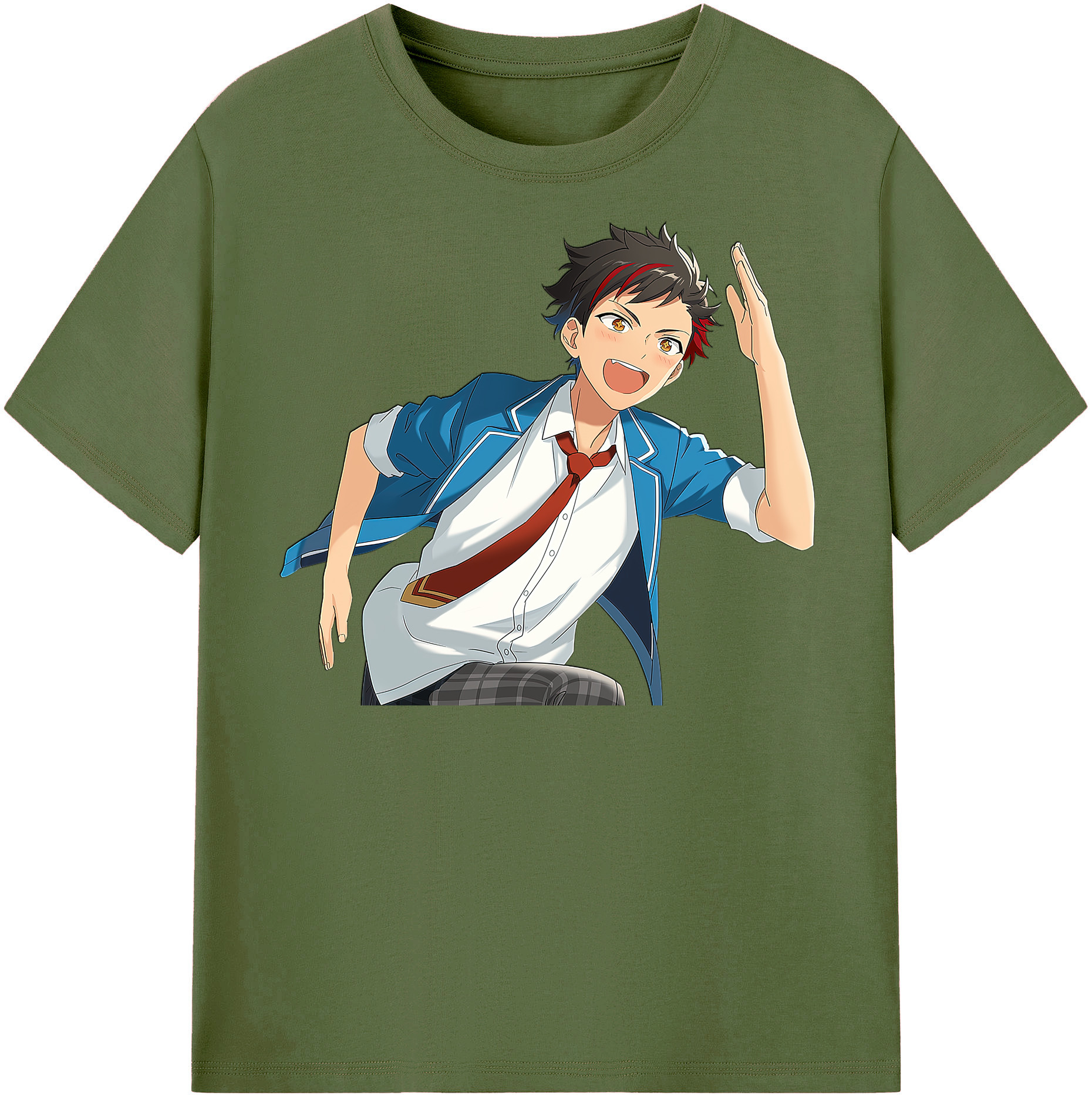 （画像用） あんさんぶるスターズ! Ensemble Stars 綿100％半袖Tシャツ（フロントプリント）